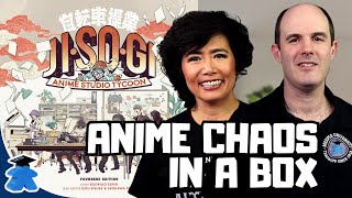 Jisogi Anime Studio Tycoon. The Most Thematic Anime-Making Euro Game. A Board Game Review