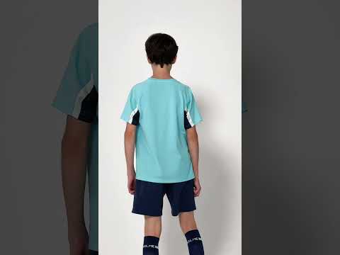 Миниатюра изображения товара Футбольная форма Kelme Short-Sleeved Football Suit / 8251ZB3002-405 (р.150, голубой/темно-синий)