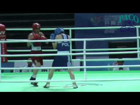 1/4 finałów 7. Mistrzostw Świata Kobiet w Boksie: Karolina Michalczuk - Stojka Petrowa