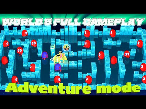 PAC-MAN Party Royale - Adventure Mode (World 6 Full Gameplay)