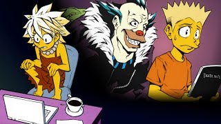 The Simpsons Death Note Comic Reading - “Murder He Wrote”