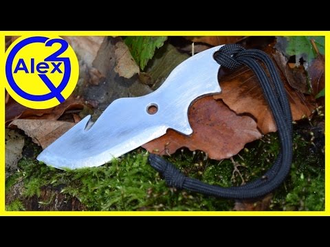 The Saw Blade Knife - How to Make a Knife from a Saw blade 