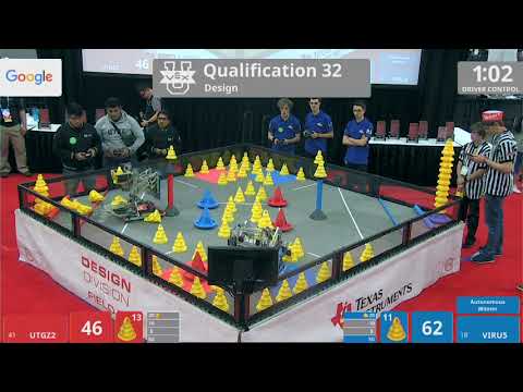 2018 VEXU Design Q32 - UTGZ2 vs VIRU5 - 34 to 133