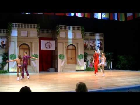 Christina BISCHOFF MOOS und Lukas MOOS, Rimini World Masters, 12.07.2014 Viertelfinale