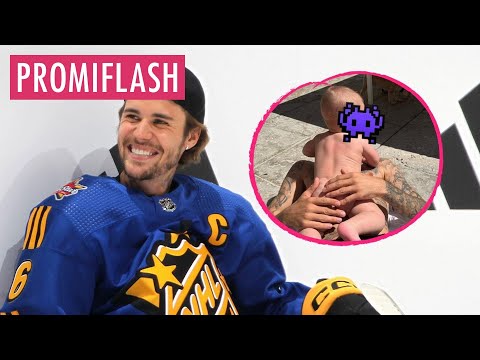 So süß kuschelt Justin Bieber mit seinem kleinen Sohn Jack