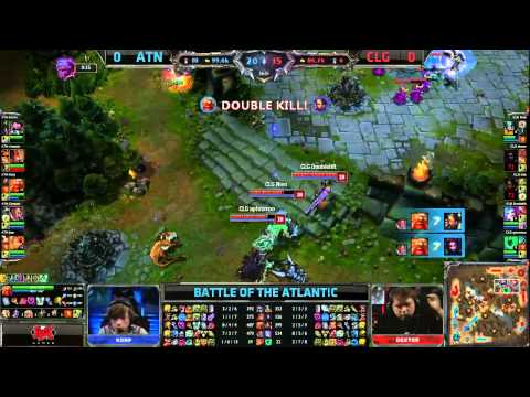 [SPOILER] Kerp epic Gragas ult deletes CLG | Alternate vs CLG game 1 | Battle of the Atlantic