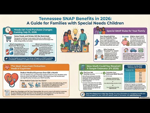 SNAP 2026 Federal Update: Special Needs Guide to New Work Rules, Food Bans & Deductions