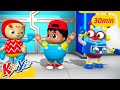 Head Shoulders Knees And Toes Kids Learning ABCs And 123s KiiYii Nursery Rhymes Kids Songs