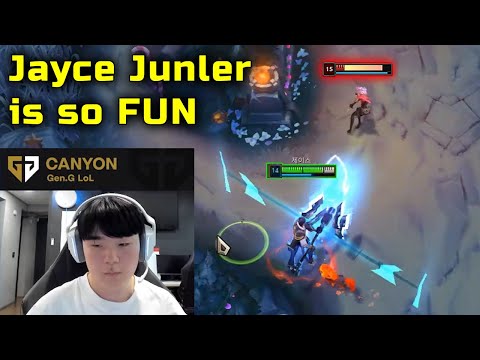 GEN Canyon : I Try Jayce Jungler and It's so BROKEN ! Engsub
