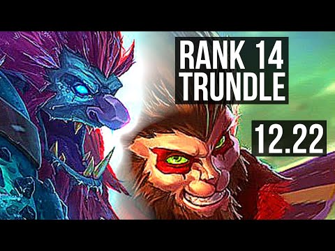 TRUNDLE vs WUKONG (JNG) | 1/0/6, Rank 14 Trundle | KR Grandmaster | 12.22