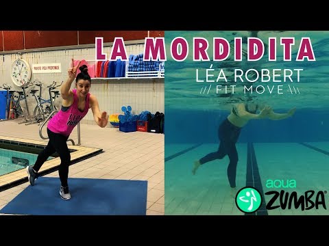 SPLITSCREEN AQUAZUMBA CHOREOGRAPHY  "La Mordidita" Lea Robert