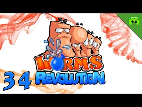 WORMS REVOLUTION # 34 - Worm & Jerry «» Let's Play Worms Revolution | HD