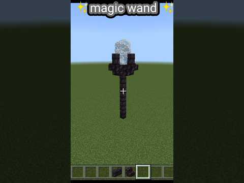 Minecraft magic wand build hack #shorts