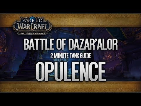 2 Minute Tank Guide LFR/Normal/Heroic - Opulence