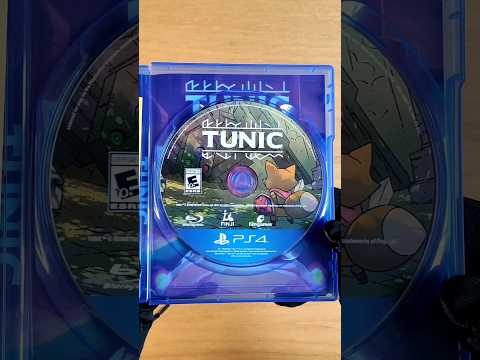 ¡Así es la edición Deluxe de Tunic! 🦊🗡️🛡️ #indiegame #tunicgame #ps4 #unboxing #asmr