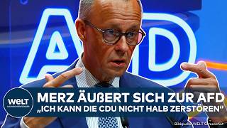 DEUTSCHLAND: Merz unter Dauerfeuer! Kanzler äußert sich zur AfD! Koali