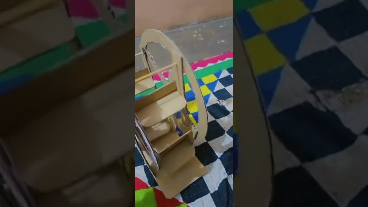 cardboard ferris wheel