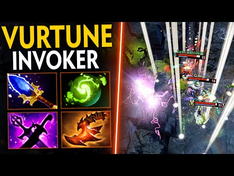 THE ART OF THE CATACLYSM | EPIC VURTUNE INVOKER REFRESHER COMBO  | Dota 2 Invoker