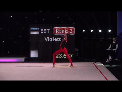 Leila Yusifzade (2007) Hoop Qual 29,250 - International Tournament "Miss Valentine 2023"