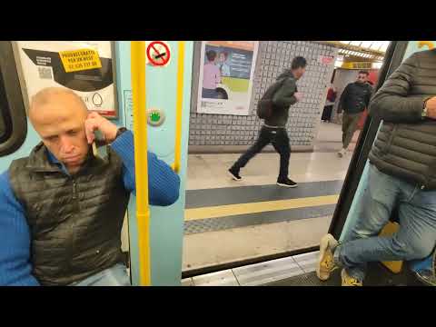 Metro Milano M3 da crocetta a san donato 8100-9100 (2 parte)