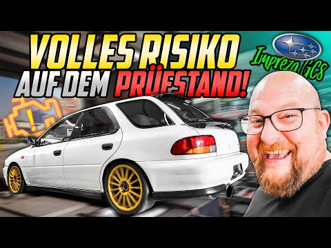 Ist DAS noch LEGAL?! - Subaru Impreza GF 2.0L Turbo - Erst PRÜFSTAND dann BESTANDSAUFNAHME!