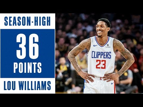 Lou Williams Scores Season-High at Lakers
