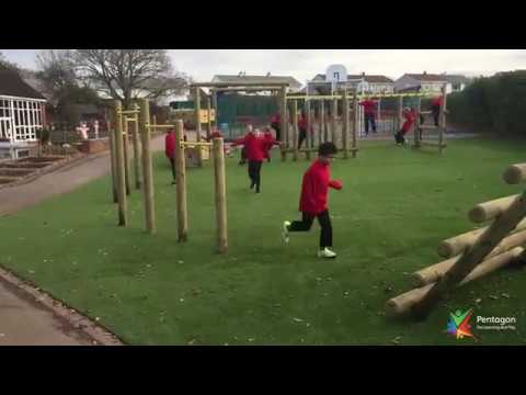 Ashton Vale Primary School - Active Playground Walkthrough