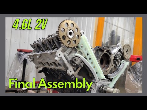 Ford 4.6L V8 Final Assembly | Ford 4.6L 2V Engine