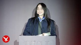 Download lagu Billie Eilish tells Mark Zuckerberg and billionaire crowd to give away their money mp3 Download lagu Billie Eilish tells Mark Zuckerberg and billionaire crowd to give away their money mp3