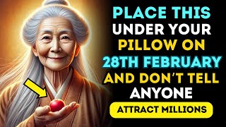 Place This Under Your Pillow On 04 JANUARY, Your Money Problems Will End | Buddhist Teachings