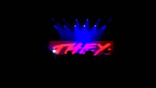 THEY. - Rather Die (Polly Live Remix) Southside Ballroom Dallas,TX 12-2