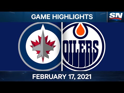 NHL Game Highlights | Jets vs. Oilers - Feb. 17, 2021