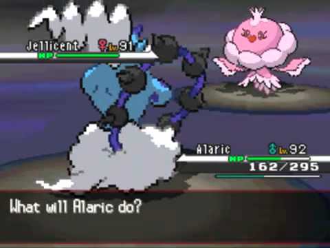 Pokémon Volt White (Mono-Flying) | Elite Four Rematch #1 - Shauntal | (EN)