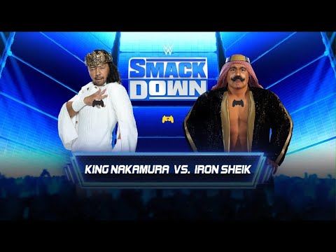 King Shinsuke Nakamura vs. Iron Sheik WWE 2K22