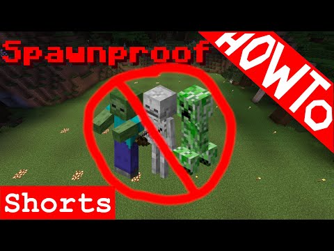 Minecraft: How to Effectively Spawn Proof from Hostile Mobs - Tutorial