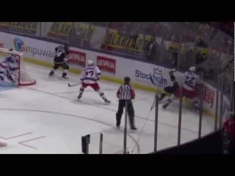 Brian Boyle drops Anze Kopitar