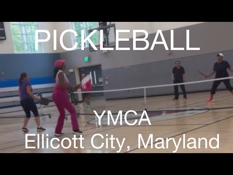 PICKLEBALL @ YMCA, Ellicott City Maryland #pickleball #maryland #sports #ymca #howardcounty #travel