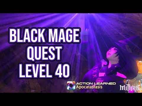 FFXIV 2.1 0189 Black Mage Quest Level 40