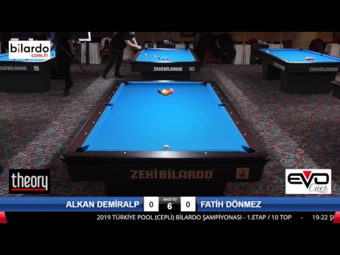 ALKAN DEMİRALP & FATİH DÖNMEZ Bilardo Maçı - 