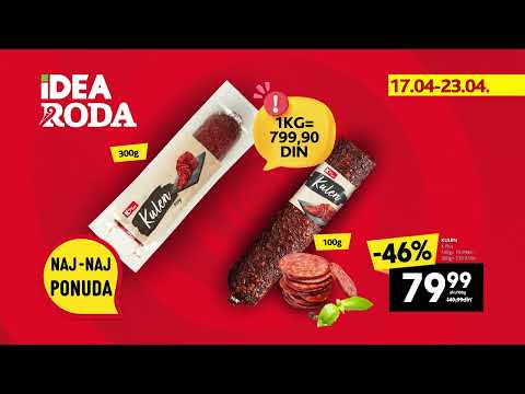 IDEA i RODA | Nedeljna akcija 17.04 -23.04.2025.
