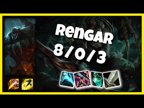 Rengar Jungle S11 11.3 Challenger Replay (8/0/3) - TURKISH