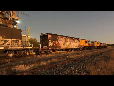 48162, 48144 & 48103 at Trundle NSW.   Sat 02nd Apr 2022