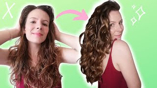 Foam vs mousse // Which is better for wavy hair? Ft. Pantene and Floracurl