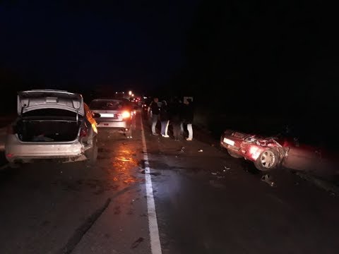 ДТП в Чеховском районе с участием 3-х автомобилей.