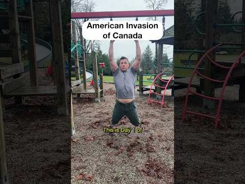 Training for the American invasion of Canada #shorts  #comedy