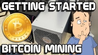 Getting started BitCoin mining using ASIC mining hardware