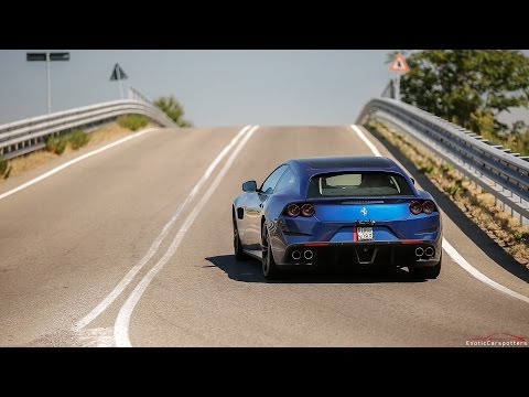 Thumbnail for 5x Ferrari GTC4Lusso Driving on the Road ! by Ferrari GTC4Lusso
