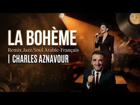 LA BOHEME | Jazz Soul Remix Arabe | CHARLES AZNAVOUR ft. Female Sound
