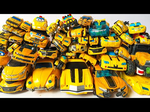 Yellow Color TRANSFORMERS Vehicle: Best Toys BUMBLEBEE TOBOT CARBOT MINIFORCE Transformation Cartoon