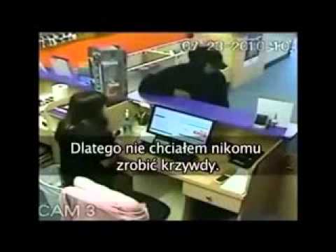 Złodziej który przeprasza za napad to skarb